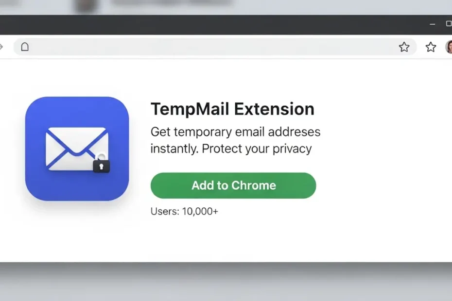 Tempmail Extension